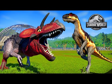 Godzilla vs Ultimasaurus vs Indoraptor vs Giganotosaurus vs Disney Carnotaurus - JWE