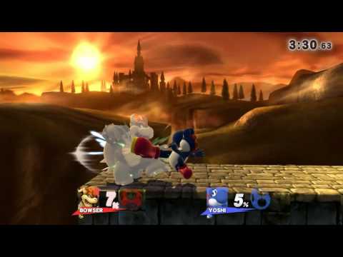 smash 4 venus - psy(bowser) vs ñato(yoshi)