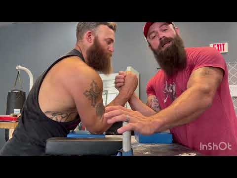 Armwrestling 102 how to beat a hook using a posting toproll