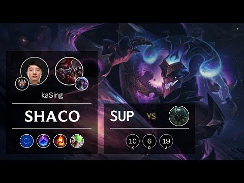 Shaco Support vs Pyke - EUW Challenger Patch 9.23