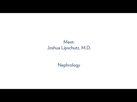 Dr. Joshua Lipschutz, Renal Division Director - MUSC Health