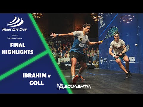 Ibrahim v Coll - Windy City Open Squash 2022 Final Highlights