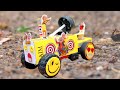How To Make Matchbox Tractor At Home Diy Electric John Deere Vintage Model Tractor