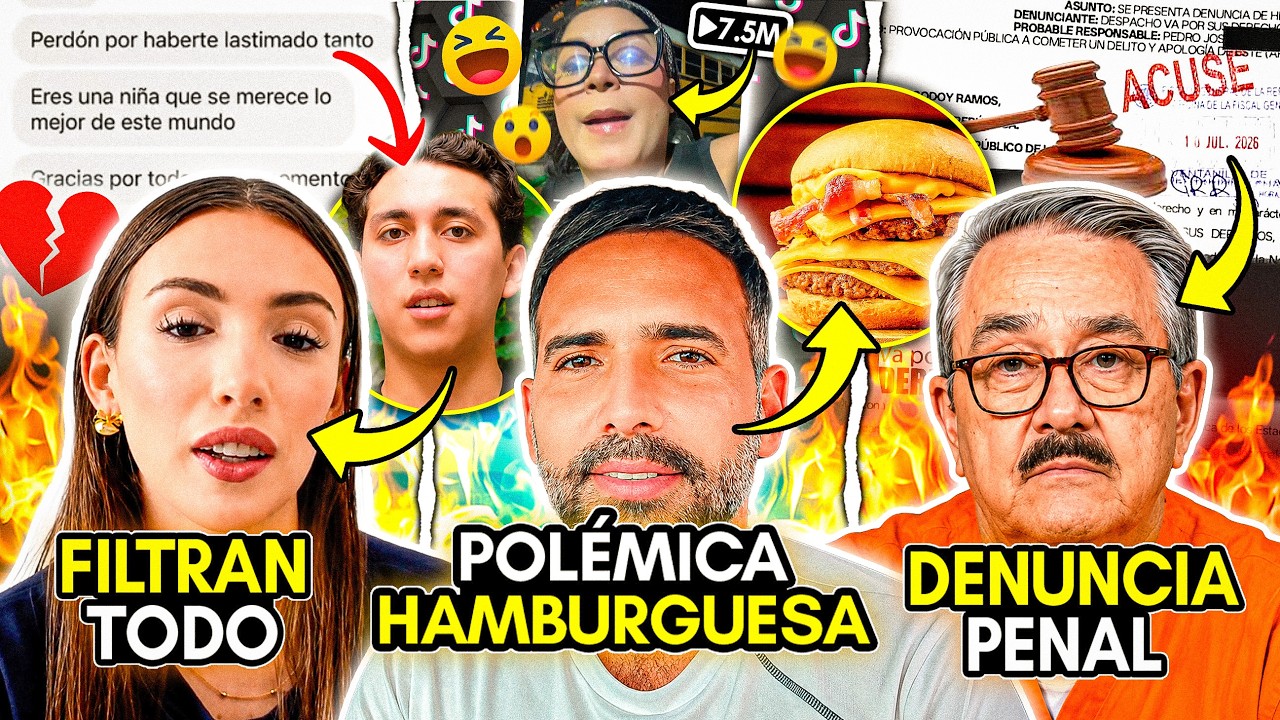 LA EXPONE por PEDIR HAMBURGUESA TRIPLE en 1era CITA! MARIANNE GONZAGA denuncia! PEDRO SOLA a JUICIO!