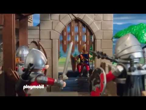 Königsburg der Löwenritter 6000 & Falkenritterburg 6001 & Großer Burgdrache 6003 - Playmobil