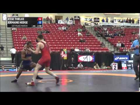 59 kg Mini Finals - Jesse Thielke (NYAC) vs Jermaine Hodge (Army WCAP)