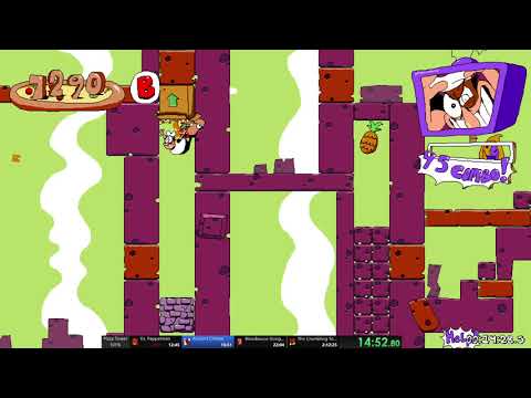 (PB) Pizza Tower: 101% Speedrun (2:07:25.920)