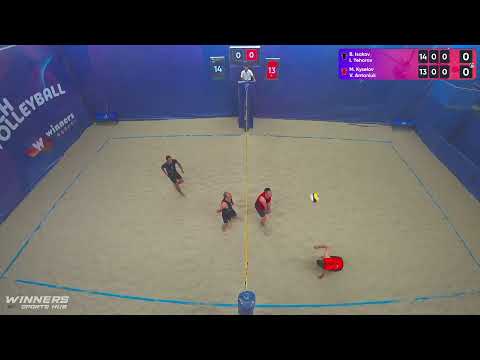 18:05 B. Isakov / I. Yehorov - M. Kyselov / V. Antoniuk 15.07.2022 | Winners Beach Volleyball