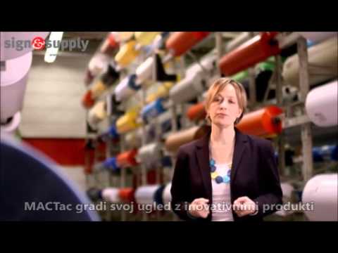 MACTac vinyl /MACtac samolepilne barvne folije