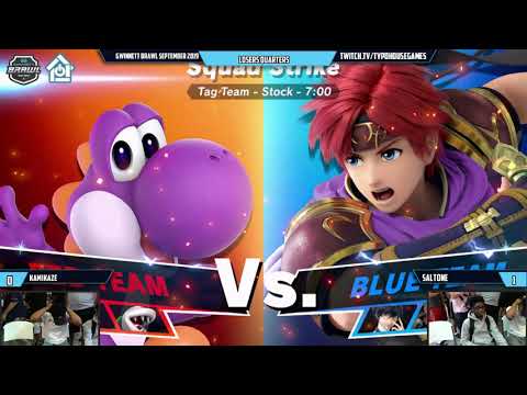 Gwinnett Brawl September 2019 - Kamikaze VS SaltOne - Squad Strike Losers Quarters