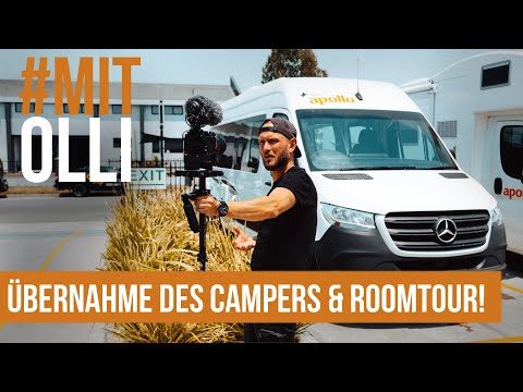 Traveling through Australia with Olli & a TUI Camper | Handover and room tour at Apollo