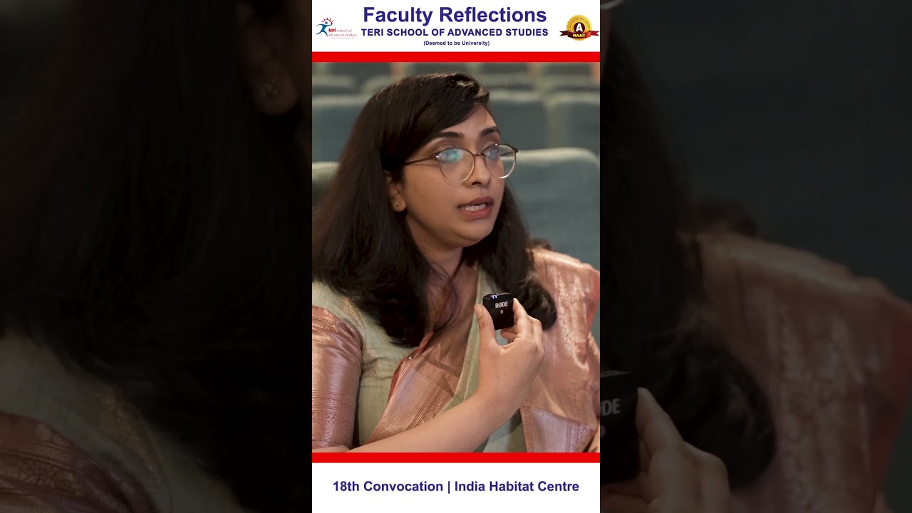 18th Convocation of TERI School of Advanced Studies