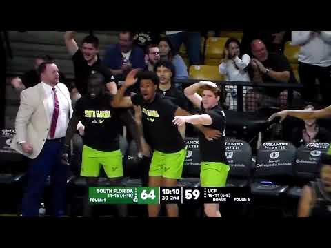 USF's Keyshawn Bryant another big time monster dunk vs. UCF in 2nd half