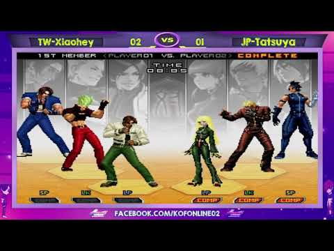 TW-Xiaohey Vs Tatsuya FT10 KOF 2002 UM - Very Difficult Match