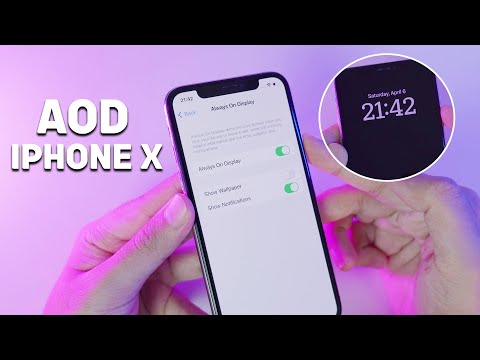 Ever Seen Alway On Displays on iPhone X – Cool Right?