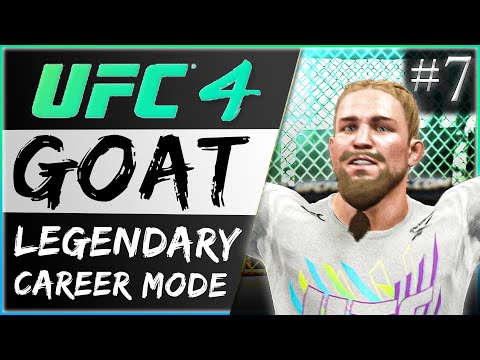 #7 - UFC 4 Legendary Career Mode G.O.A.T