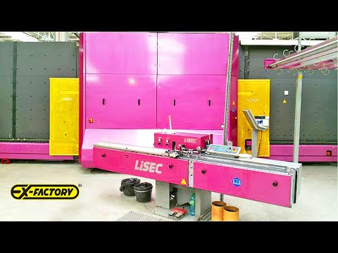 LISEC Complete Vertical Automated Insulating Glass Line With SUPER SPACER - 2500 X 3500 mm