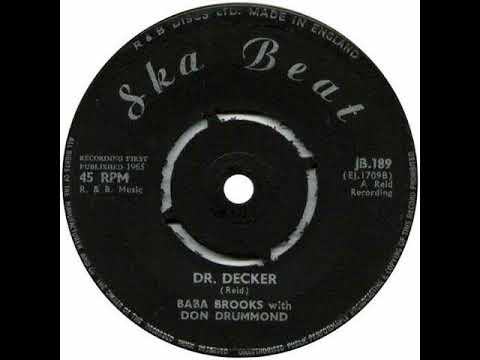 Baba Brooks With Don Drummond - Dr Decker - 1965