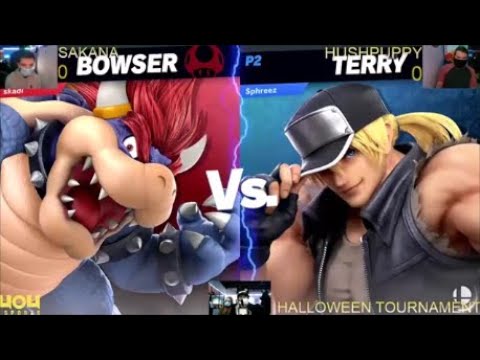 4o4 Monster Smash Halloween Tourney - Sakana (Bowser) vs Hushpuppy (Terry) -Winners Quarter