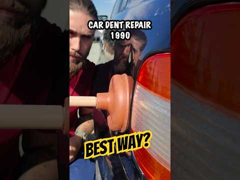 Best Way? 4 Methods to Fix a Car Dent! #car #dentrepair #carlovers