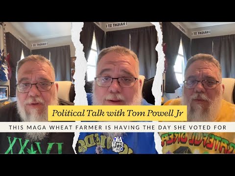 This MAGA wheat farmer is having the day she voted for
