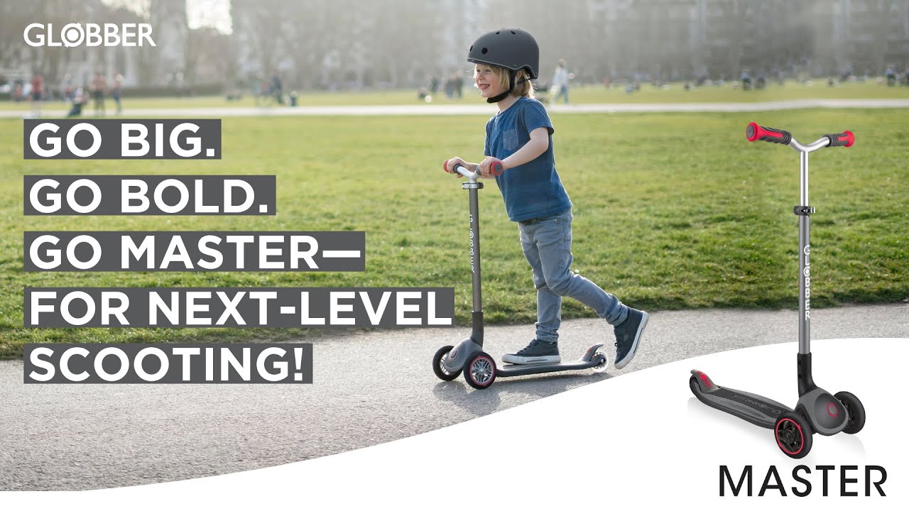 Globber - Kolobežka Master Prime modrozelená