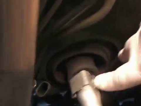 Mercedes C230 M111 Engine Starter Removal and replacement Trick
