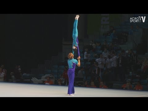 Sachsenpokal Riesa 2012 Age Group Dynamic Mixed Pair Kurgan Russia - Aksenova, Shakmatov