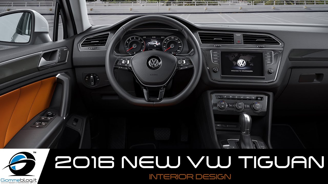 NEW 2016 Volkswagen TIGUAN | INTERIOR DESIGN