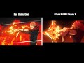 Fan Animation Vs MAPPA Official Sukuna Vs Jogo Shibuya Arc