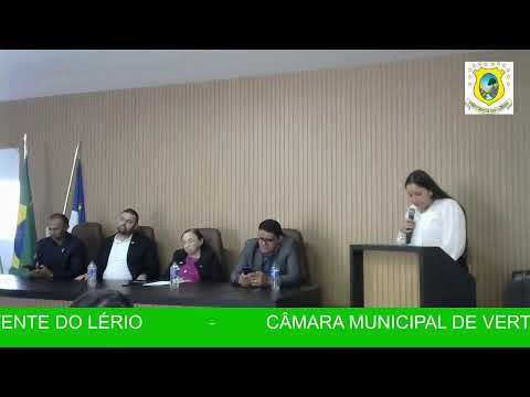 REUNIÃO DO LEGISLATIVO MUNICIPAL DE VERTENTE DO LÉRIO - PE 12/02/2026