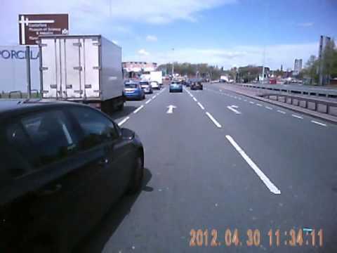 Near miss, AK61 EBZ, (smidsy)