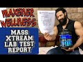 MASS XTREAM LAB TEST REPORT Maxener Wellness Supplements - Jitender Kumar