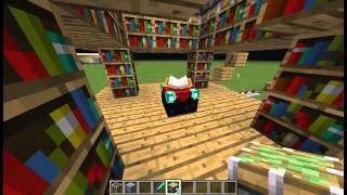 preview picture of video 'Minecraft - Bookcase'