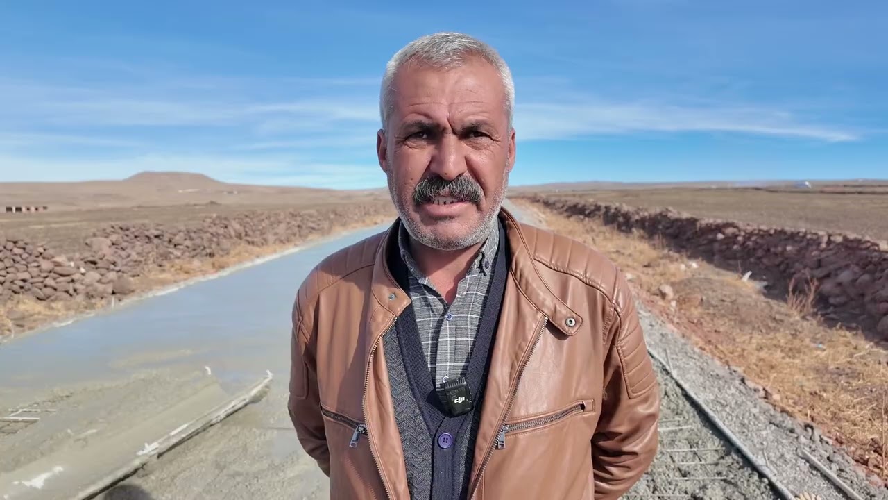 SİVEREK KIRSALINDA 12 KİLOMETRELİK YOL, BETON KAPLAMA İLE YENİLENDİ