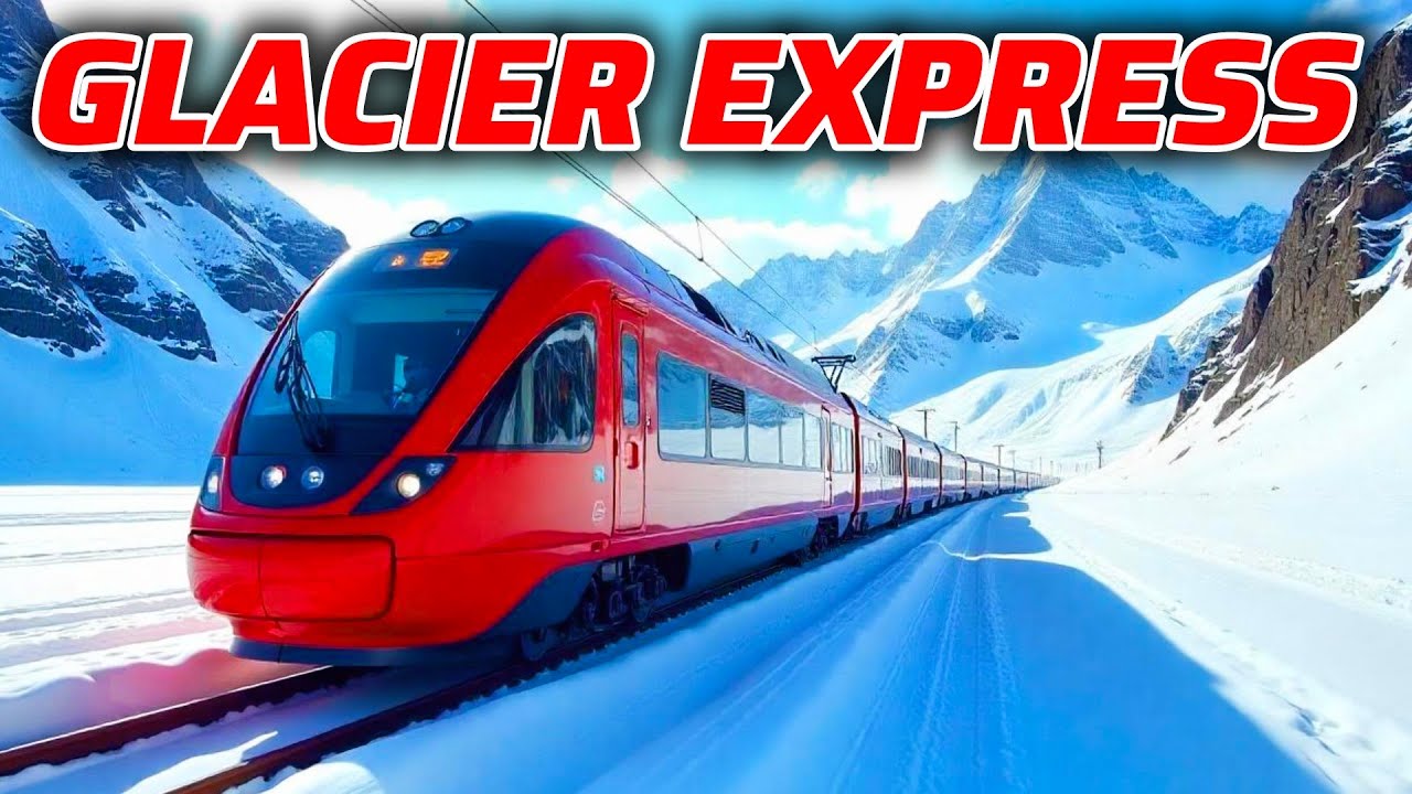 Experience the breathtaking highlights of the Glacier Express train journey!