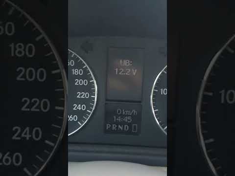 Mercedes w203 oil level check