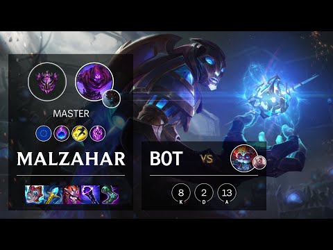 Malzahar Bot vs Heimerdinger - EUW Master Patch 10.24