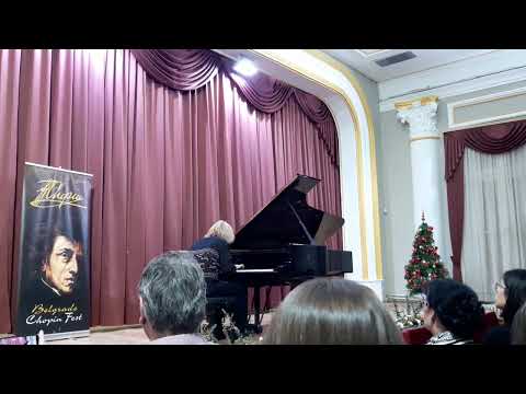 Nebojsa Maksimovic plays Chopin Sonata No. 2 Mov 4 @ Belgrade Chopin Fest 2023 VIDEO!!