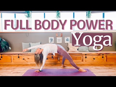 Full Body Power Yoga Flow - Energizing Yoga Fitness- Yoga with Yana
