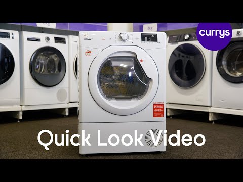 HOOVER H-Dry 300 HLE H9A2DE-80 NFC 9 kg Heat Pump Tumble Dryer - Quick Look
