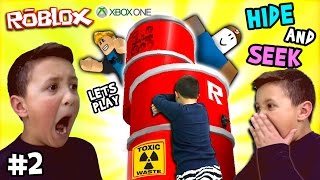 Let's Play ROBLOX #2: Hide and Seek Extreme w/ Mike (FGTEEV Xbox One Gameplay / Skit)