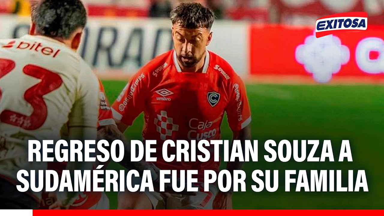 🔴🔵 Cristian Souza dejó el fútbol de Suiza por su familia: “Siempre quise volver a Sudamérica”