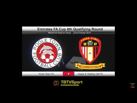 Poole Town 2 v 3 Hayes & Yeading Utd