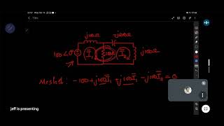 Phasor mesh current #AC