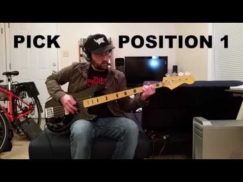 Stellartone ToneStyler Bass Eleven demonstration (roundwound strings)