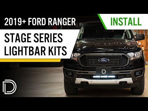 How to Install 19-21 Ford Ranger Stage Series Lightbar Kits | Diode Dynamics