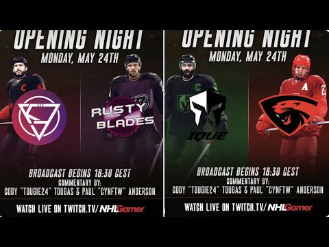 Kova Esports vs Rusty Blades & Ique vs hREDS - ECL 12 Elite | NHL 21 EASHL 6s