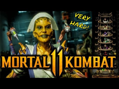 MK11 *D'VORAH* VERY HARD KLASSIC TOWER GAMEPLAY!! (NO MATCHES LOST)