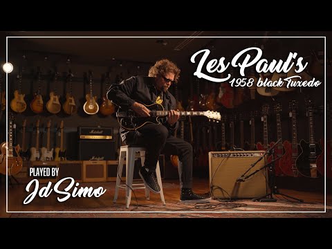 JD Simo Plays the 1958 Black Tuxedo Prototype Owned by Les Paul | Live from Carter Vintage Guitars